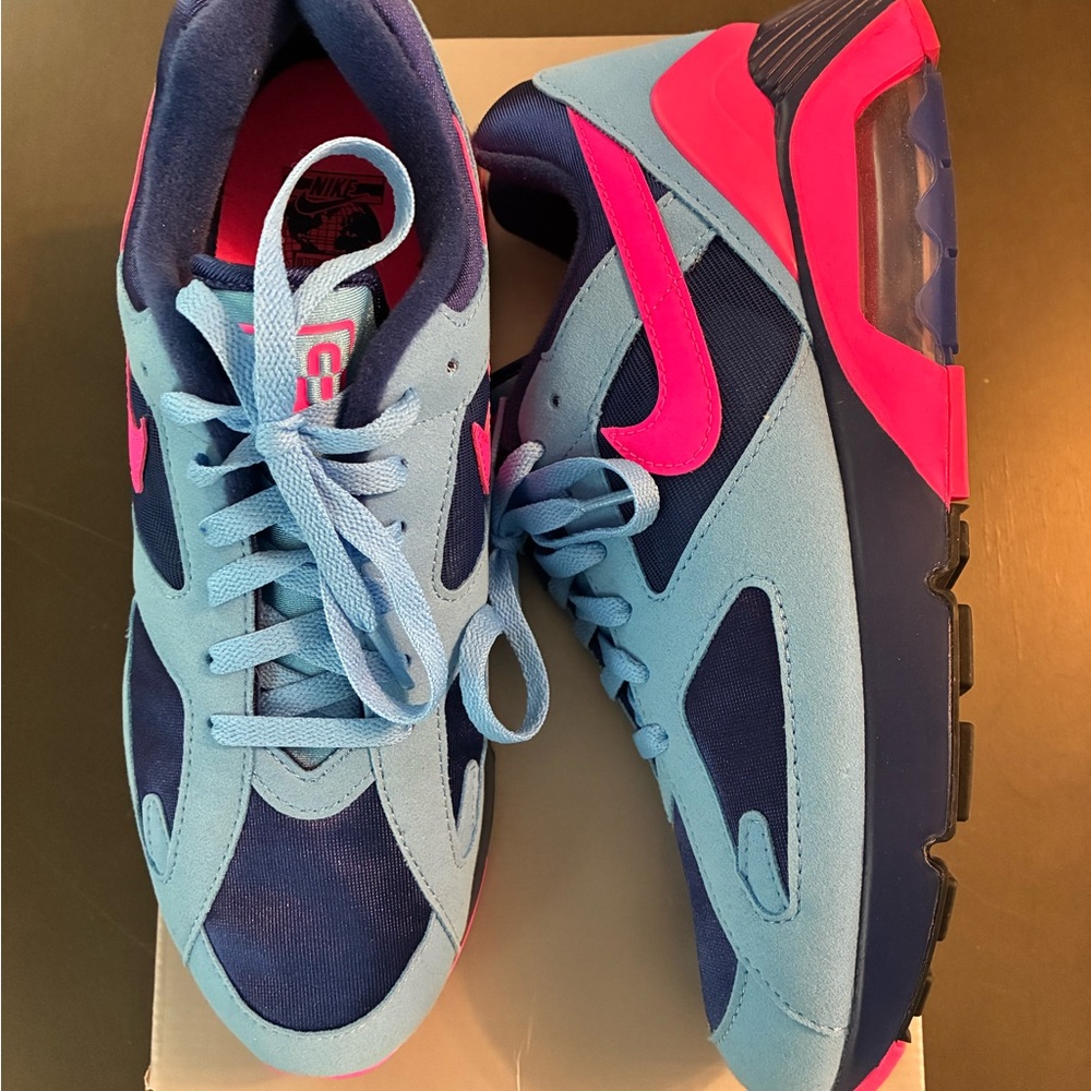 Nike Air Max 180 University Blue/Hyper Pink - Picture 3 of 6